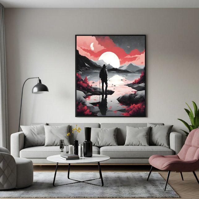 Reseer vid Dusk Poster (Skapare uppladdad)