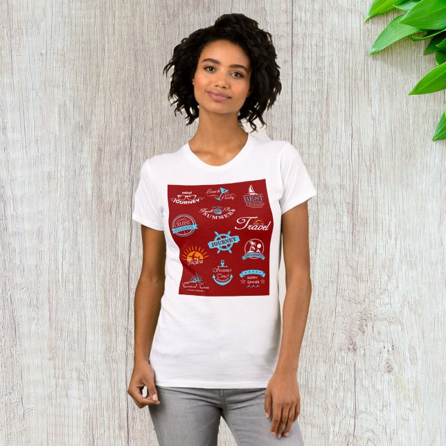 Reseetiketter, Helgdag Vacation T-Shirt (Skapare uppladdad)