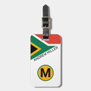 Reseffekter för syd-Afrikans Flagga-resgods Bagagebricka