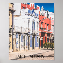 Resefoto från Faro Poster