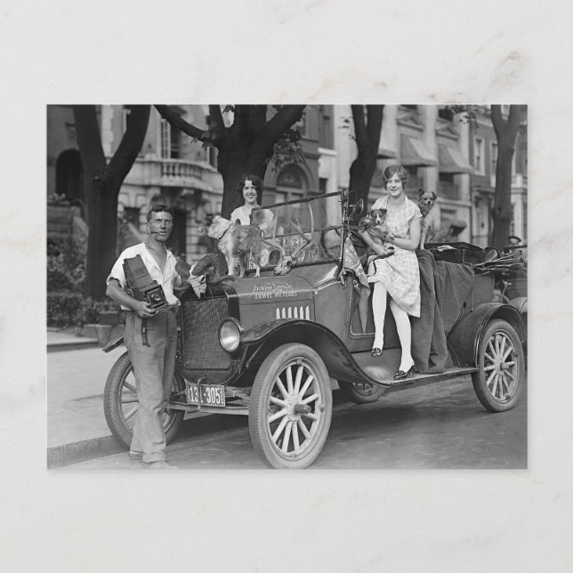 Resefotograf, 1927 vykort (Framsida)