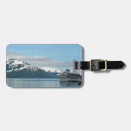 Resefotografering från kryssning i Alaska Bagagebricka