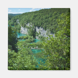 Resefotografi för Kroatiens Sjö-landskap Magnet