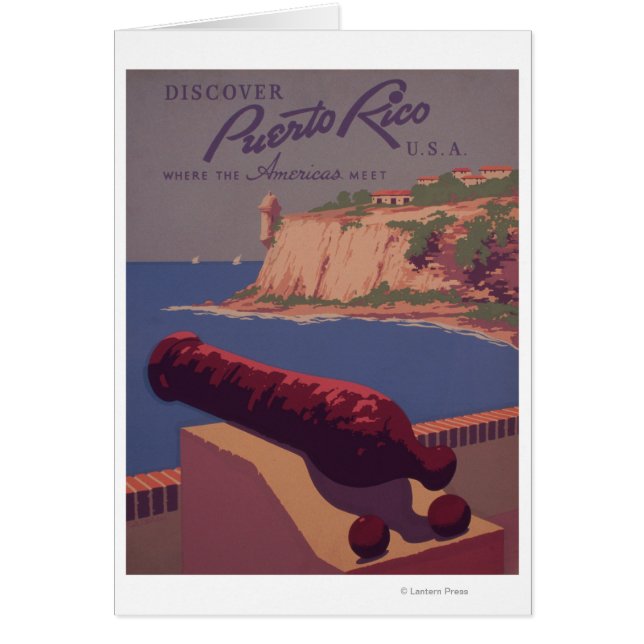 Resefrämjande Poster 2 Hälsningskort (Framsidan)