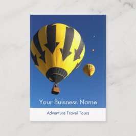 Reseguide för äventyr visitkort