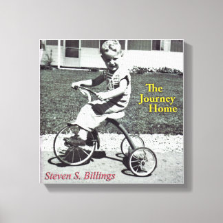 "Resehemmet" Poster på arbetsytan Canvastryck