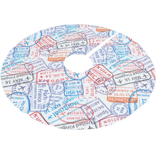 Reseikon Julgransmatta Borstad Polyester (Vinklad)