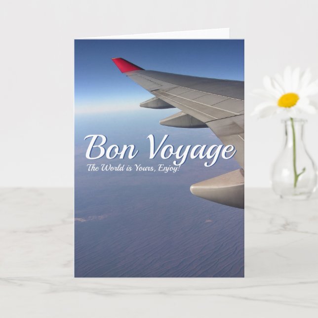 Reseinspirationer Bon Voyage Kort (Liten växt)