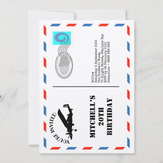 Reseinspirerad Inbjudan (Framsida)