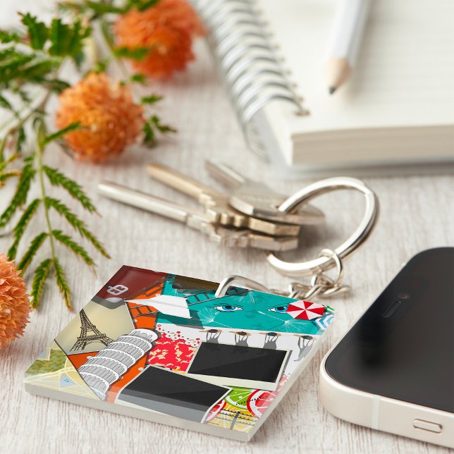 Resekollage med Iconic Landmarks Vacation (Skapare uppladdad)