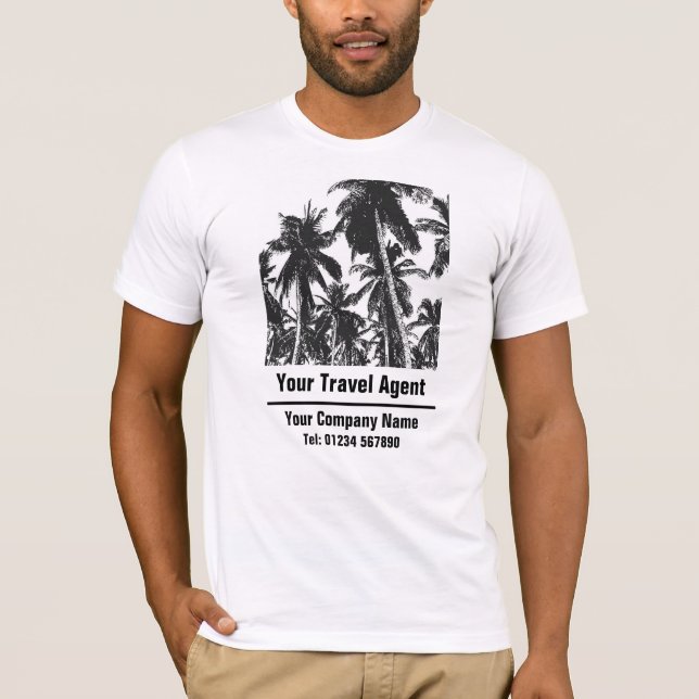 Resekonsulter, resebolag, Agent eller resebyrå T Shirt (Framsida)