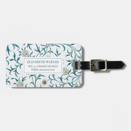 RESELAGG: WILLIAM MORRIS: BLOMMIGT BAGAGEBRICKA