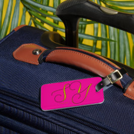 Resemedföljande bagagemärkning bagagebricka