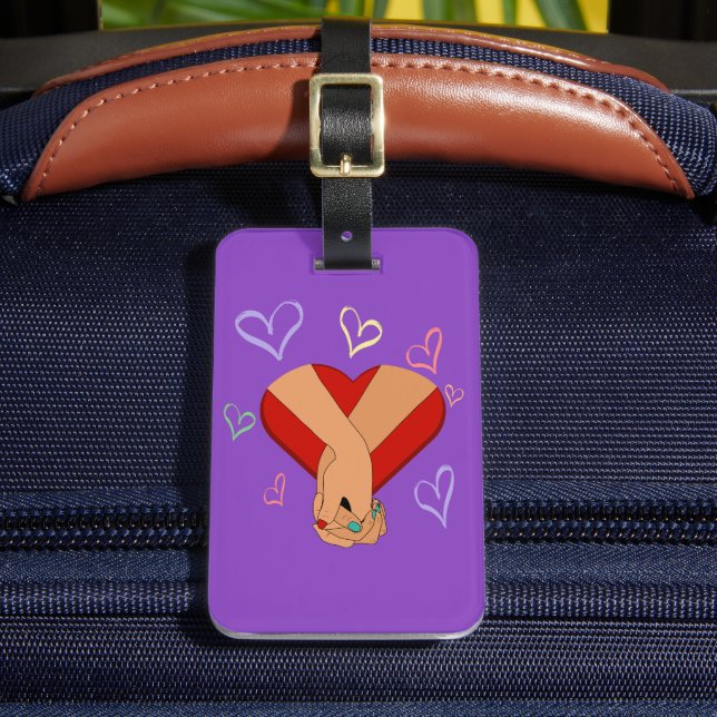 Resemedföljande bagagemärkning bagagebricka (Framsida Insitu 2)