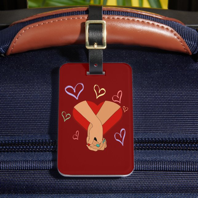 Resemedföljande bagagemärkning bagagebricka (Framsida Insitu 2)