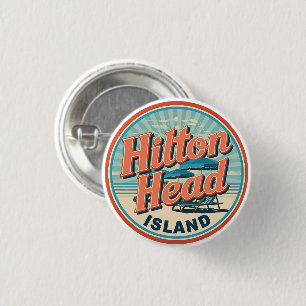 Reseminnelser från Hilton Head Islands fyr i vinta Knapp