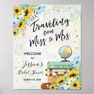 Resemiss till Mrs Möhippa Välkomstskylt Poster