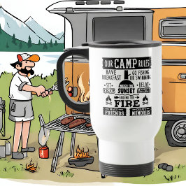 Resemugg av ord i Cute Camping regler art