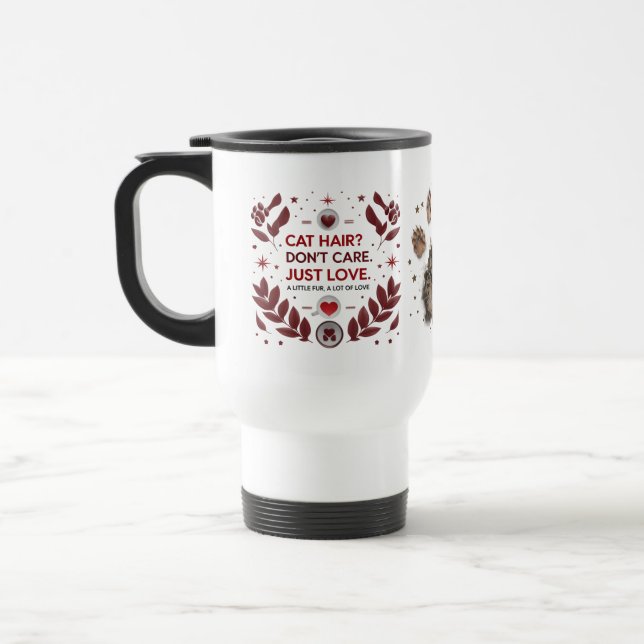 Resemugg - Bold Red Cat Mamma-dator Kopp (Vänster)
