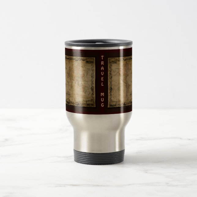 Resemugg för antik världskarta (Center)