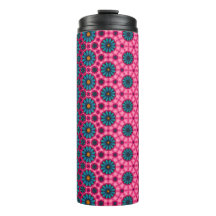 Resemugg för färgstark Blommigt