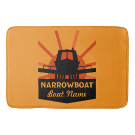 Resemugg för gåvor från smalbåtar och kanalbåtar badrumsmatta