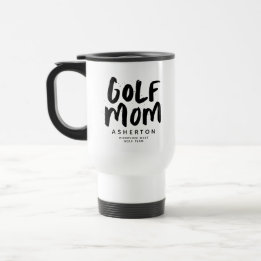 Resemugg för svart personlig av Golf mamma-trendig