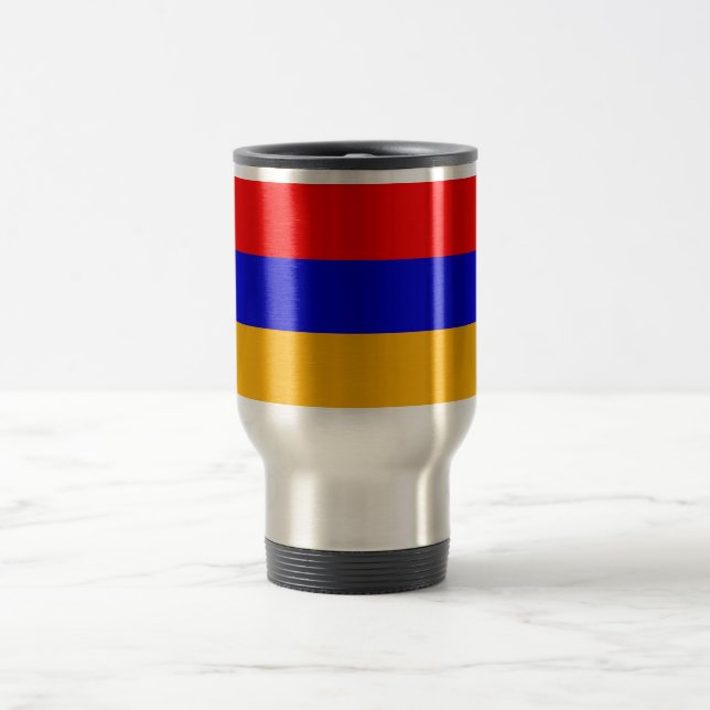 Resemugg med Flagga Armenien (Center)