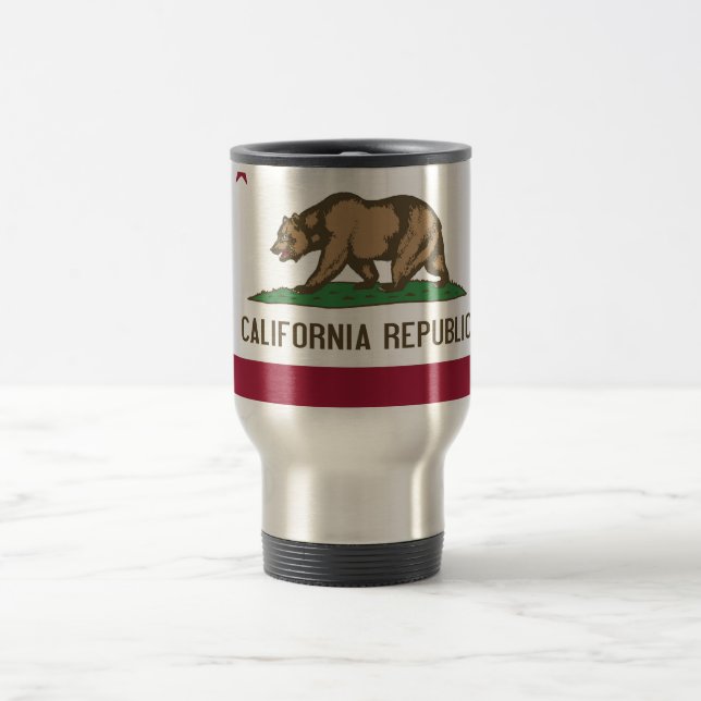 Resemugg med Flagga av California State - USA (Center)