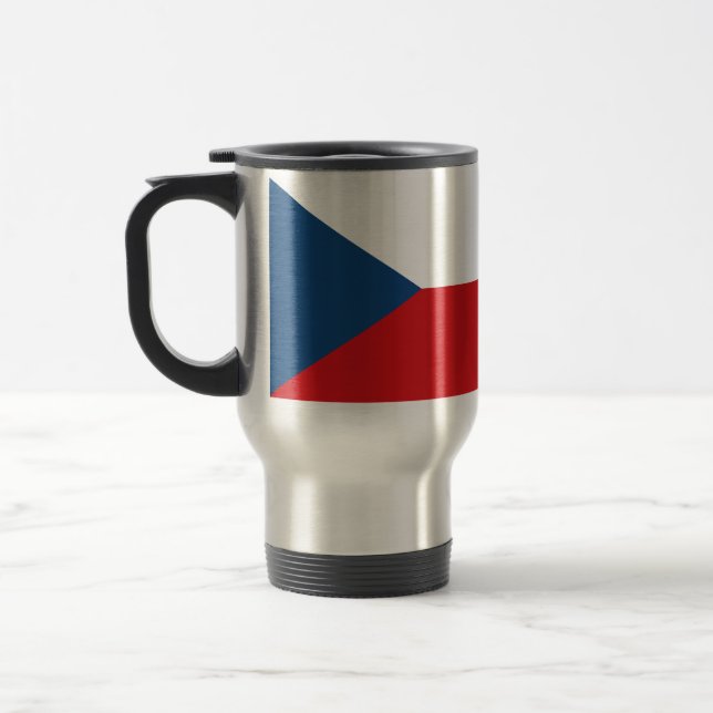 Resemugg med Flagga av Czechia (Vänster)