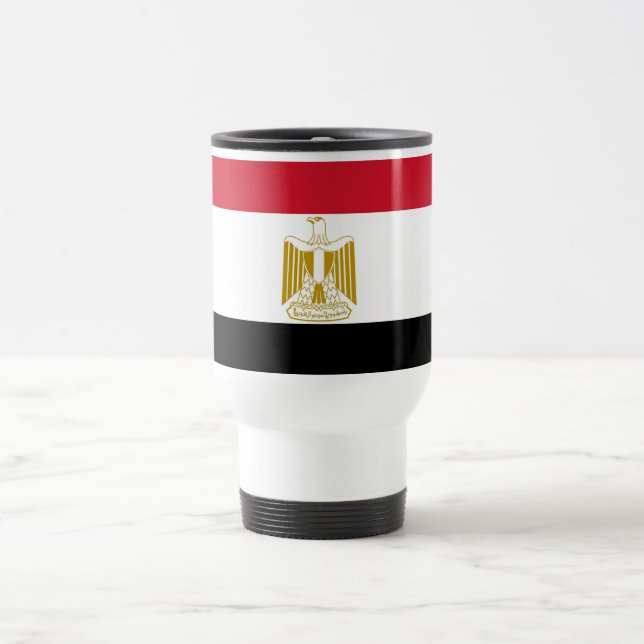 Resemugg med Flagga av Egypten (Center)