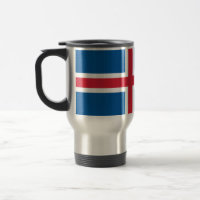 Resemugg med Flagga av Island