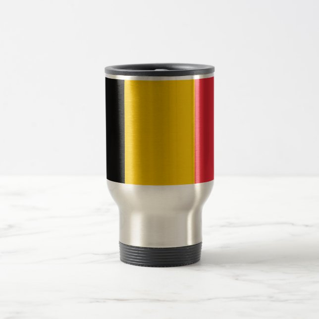 Resemugg med Flagga Belgien (Center)