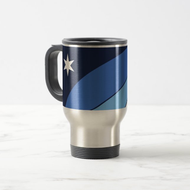 Resemugg med Flagga Columbia, South Carolina (Framsida vänster)