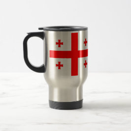 Resemugg med Flagga Georgien