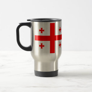 Resemugg med Flagga Georgien