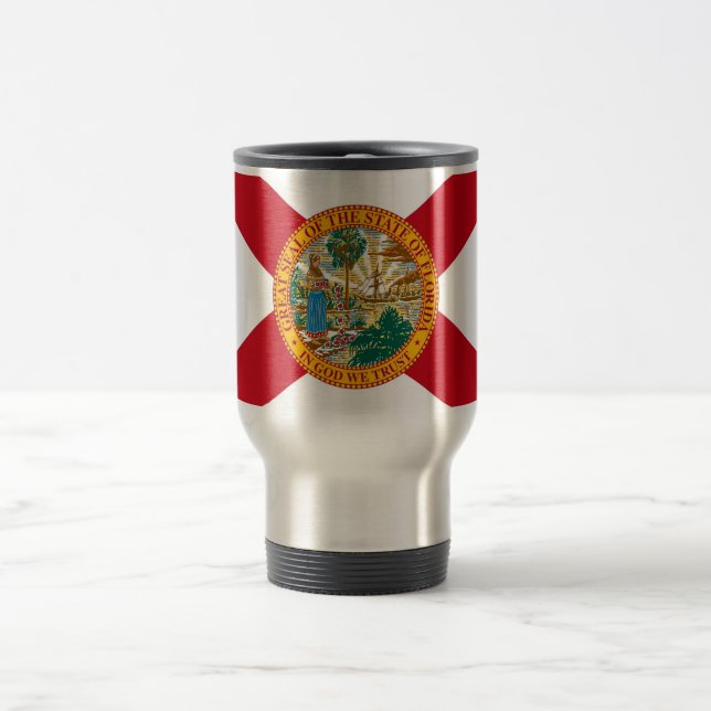Resemugg med Flagga i delstaten Florida - USA (Center)