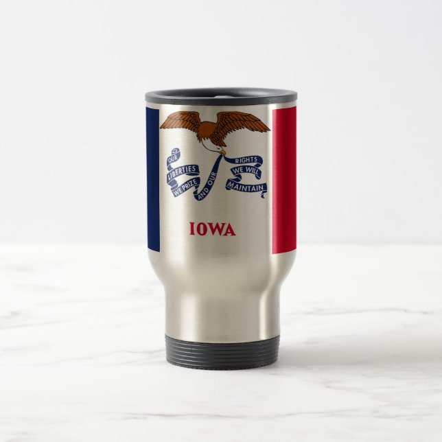 Resemugg med Flagga Iowa State - USA (Center)