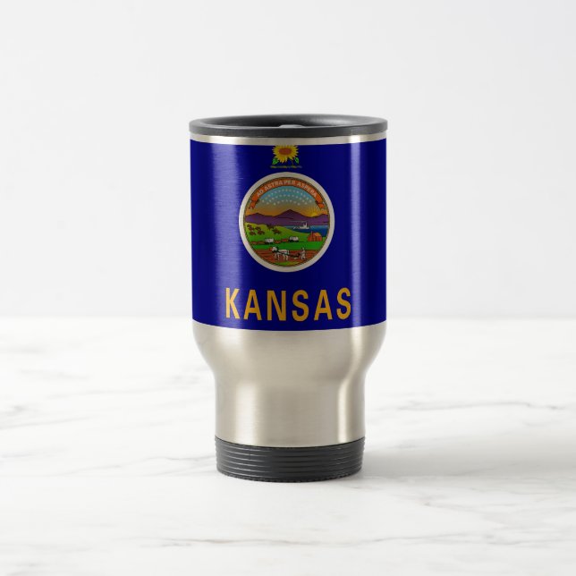 Resemugg med Flagga Kansas State - USA (Center)