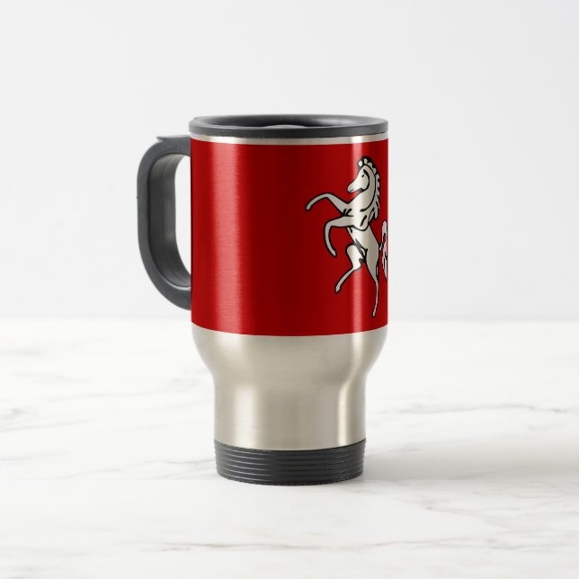 Resemugg med Flagga Kent, England (Framsida vänster)