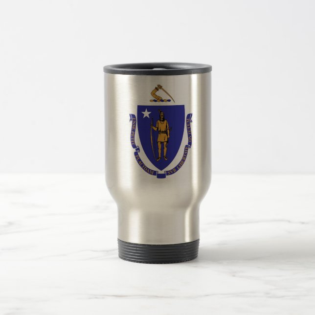 Resemugg med Flagga Massachusetts State - USA (Center)