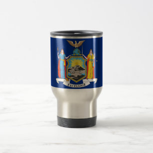 Resemugg med Flagga New York State - USA