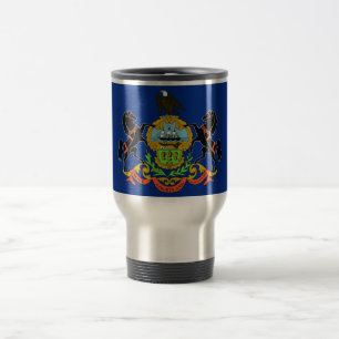 Resemugg med Flagga Pennsylvania State - USA