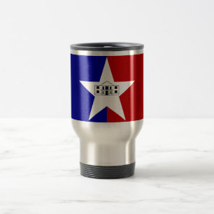 Resemugg med Flagga San Antonio, Texas, USA