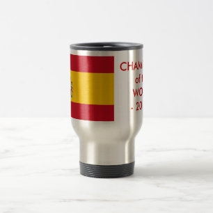 Resemugg med Flagga Spanien