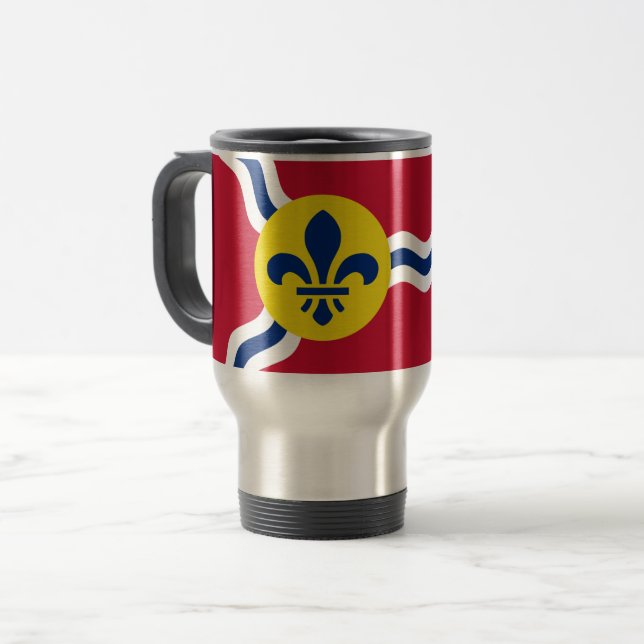 Resemugg med Flagga St. Louis, Missouri (Framsida vänster)