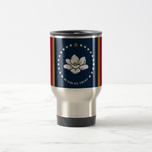Resemugg med flaggan från Mississippi, USA