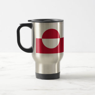 Resemugg med Grönlands Flagga