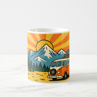 Resemugg med husbil kaffemugg