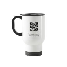 Resemugg med QR-kod